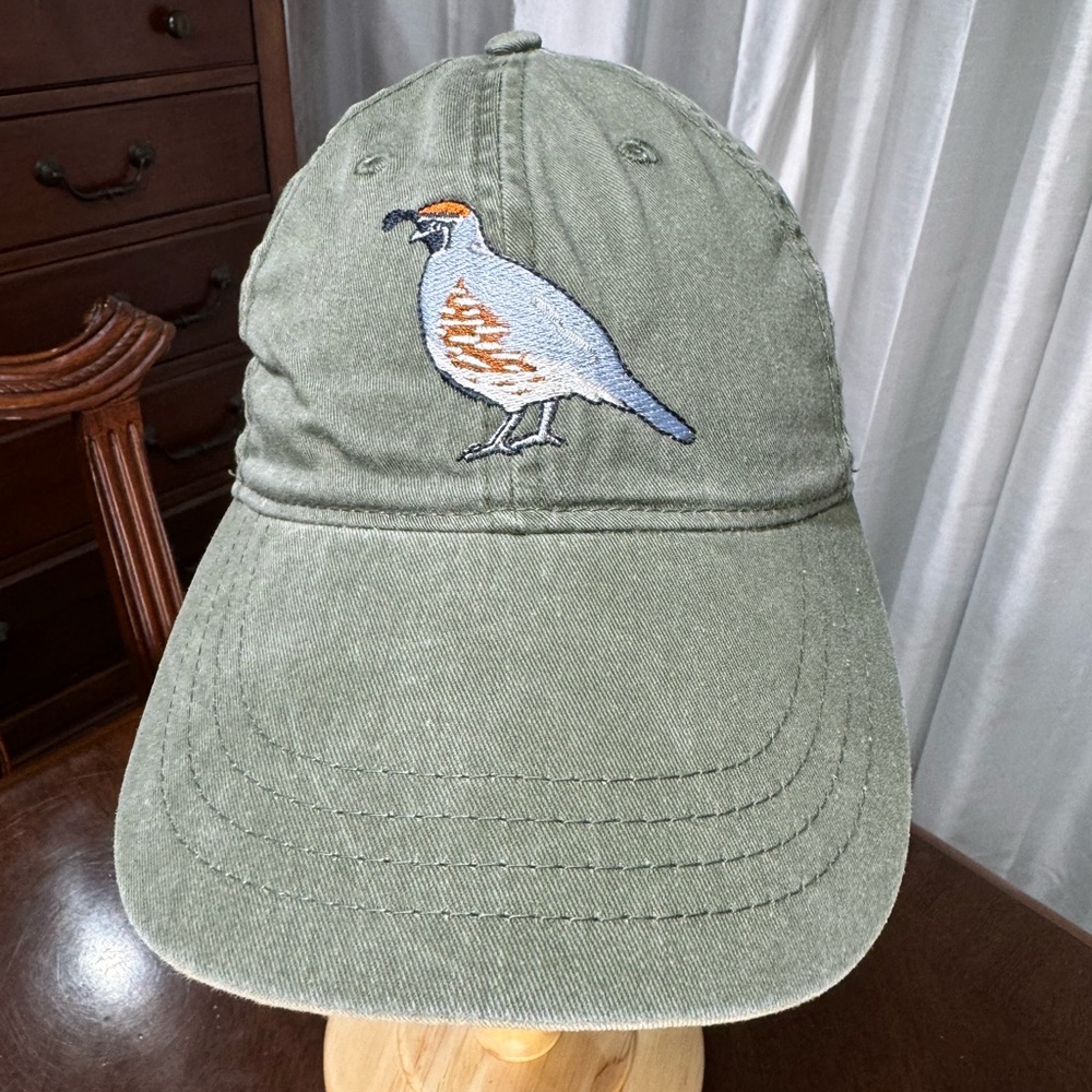 Quail Embroidered Cap